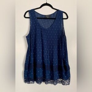 064 MICHEL STUDIO micro pleated cami